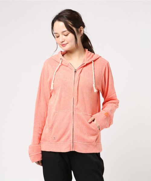 BILLABONG（ビラボン）の「パーカー BILLABONG AJ013-012（パーカー・レディース・オリーブ/ピンク/ブルー・M/L）」の3枚目の写真