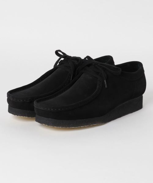 wallabee shoes black
