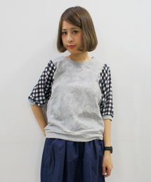 CIAOPANIC | 【Ciaopanic】袖シフォンミニ裏毛(Tシャツ/カットソー)