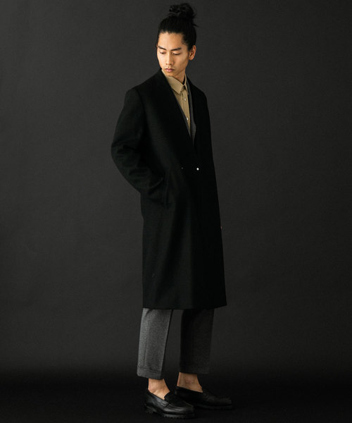 UNITED TOKYO（ユナイテッドトウキョウ）の「ダブルクロスレギュラーカラー（シャツ/ブラウス・メンズ・ベージュ/ネイビー/ホワイト・1/2/3）」の13枚目の写真