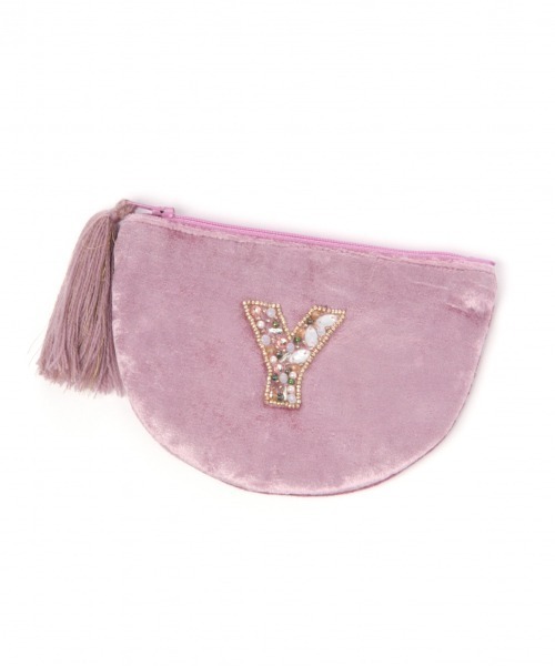 BAYFLOW（ベイフロー）の「BFイニシャルポーチ（ポーチ・レディース・イエロー/グリーン/ネイビー/グレー/パープル/ホワイト・0）」の8枚目の写真