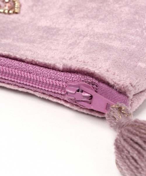 BAYFLOW（ベイフロー）の「BFイニシャルポーチ（ポーチ・レディース・イエロー/グリーン/ネイビー/グレー/パープル/ホワイト・0）」の11枚目の写真