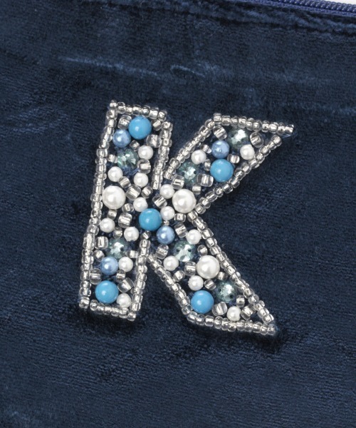 BAYFLOW（ベイフロー）の「BFイニシャルポーチ（ポーチ・レディース・イエロー/グリーン/ネイビー/グレー/パープル/ホワイト・0）」の17枚目の写真