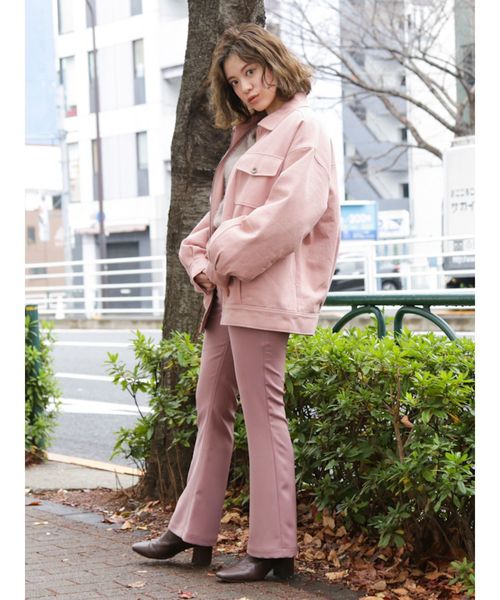 dazzlin（ダズリン）の「ブーツカットパンツ（その他パンツ・レディース・ピンク/グリーン/ブラウン/ベージュ・MEDIUM/SMALL）」の16枚目の写真