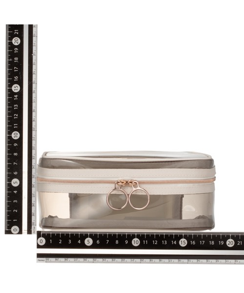 Francfranc（フランフラン）の「プリローダ バニティポーチ S グレー（ポーチ・レディース・グレー・FREE）」の6枚目の写真