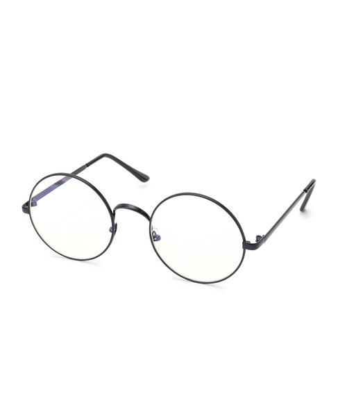 サングラス丸型伊達メガネ サングラス Pink Latte ピンクラテ のファッション