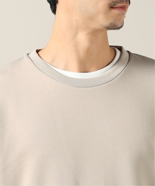 JOURNAL STANDARD(ジャーナルスタンダード)の「【ロングTシャツ+サーマルTシャツ2点SET】ダンボールワッフルレイヤードクルーネック(スウェット・メンズ・ブラック系その他/ベージュ/ナチュラル/ライトグリーン・SMALL/MEDIUM/LARGE)」の5枚目の写真