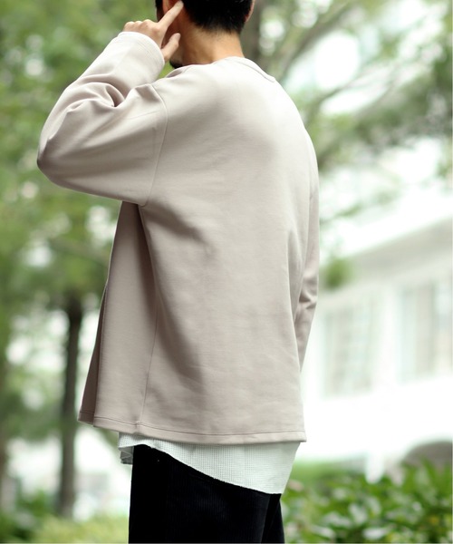 セール】【ロングTシャツ+サーマルTシャツ2点SET】ダンボールワッフル