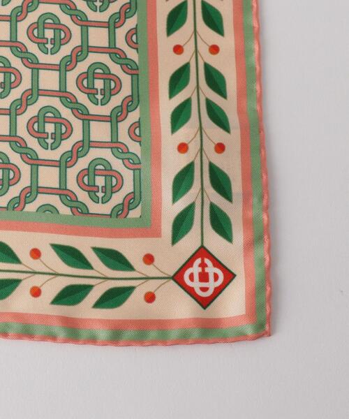 スカーフ SMALL SILK SCARF APS25―ACC