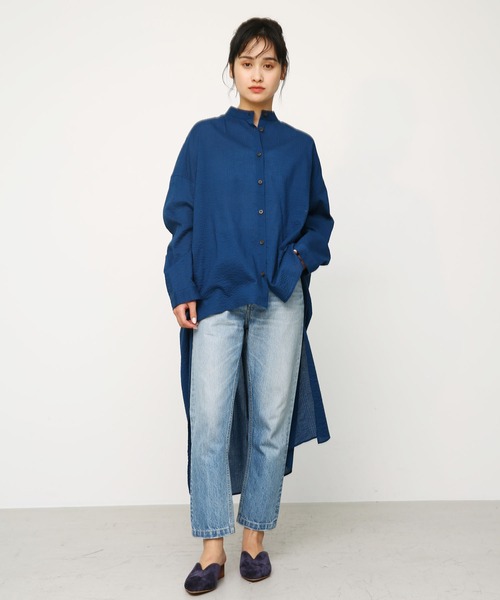 BLACK BY MOUSSY（ブラックバイマウジー）の「HUILA blue denim 