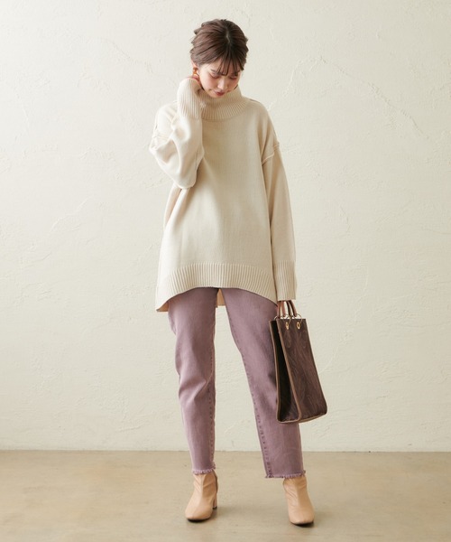 natural couture(ナチュラルクチュール)の「フリンジストレッチカラーパンツ(その他パンツ・レディース・ブラック系その他/モカ/ラベンダー/オレンジ・SMALL/MEDIUM)」の20枚目の写真