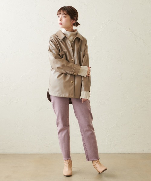 natural couture(ナチュラルクチュール)の「フリンジストレッチカラーパンツ(その他パンツ・レディース・ブラック系その他/モカ/ラベンダー/オレンジ・SMALL/MEDIUM)」の22枚目の写真