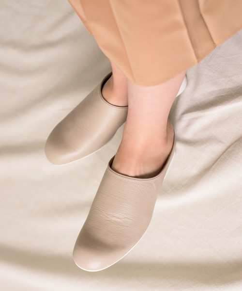 SPACE CRAFT スペースクラフト / MULE レザーミュールブーツスリッポン