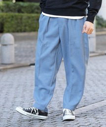 ウーリーテック ワイドテーパード ウォームパンツ