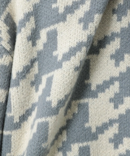 Heather(ヘザー)の「チェックチュニックニットプルオーバー 925811(ニット/セーター・レディース・ホワイト系その他/ベージュ系その他/グリーン系その他・FREE)」の16枚目の写真