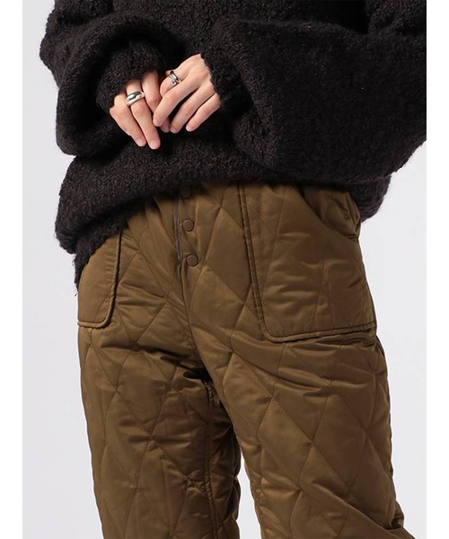 エトレトウキョウ　キルティングジョガーパンツ　カーキ ETRE TOKYO（エトレトウキョウ）の「キルティングジョガーパンツ