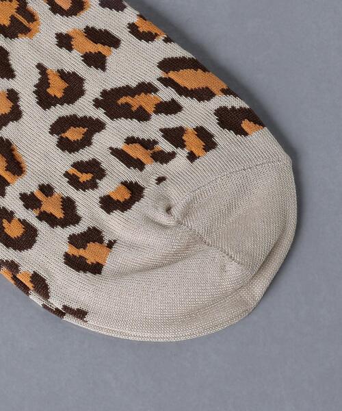 ANTIPAST（アンティパスト）の「＜ANTIPAST (アンティパスト) ＞ アニマル ショートソックス（ソックス/靴下・メンズ・グレー/ベージュ・FREE）」の4枚目の写真