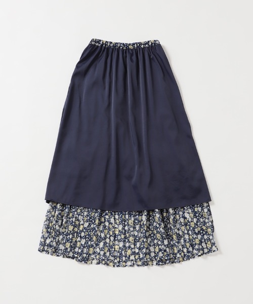 【新品】2024SS SLOBE IENA FLOWER PRINT スカート SLOBE IENA（スローブイエナ）の「フラワードットスカート