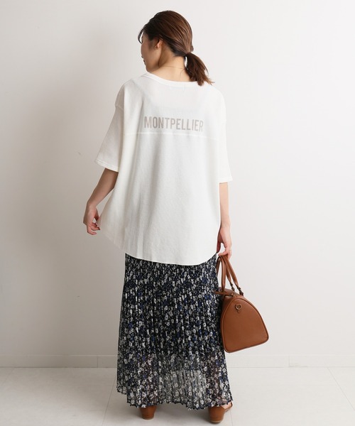 SLOBE IENA（スローブイエナ）の「Geometric Flower プリーツ