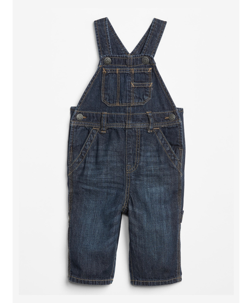 GAP（ギャップ）の「デニムサロペット (ベビー)（サロペット