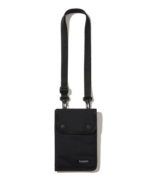 COVERNAT(カバーナット)の「【COVERNAT】MINI POKET WALLET BAG / カバーナット ミニ ポケット ウォレット バッグ(ボディバッグ/ウエストポーチ・メンズ・ブラック・FREE)」の1枚目の写真