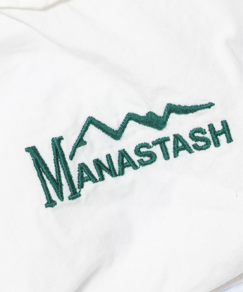 MANASTASH（マナスタッシュ）の「MANASTASH/マナスタッシュ/胸ポケット半袖TシャツDISARMEDSHORT SHORT（Tシャツ/カットソー・メンズ・ホワイト/ブラック・MEDIUM/LARGE/X-LARGE）」の12枚目の写真