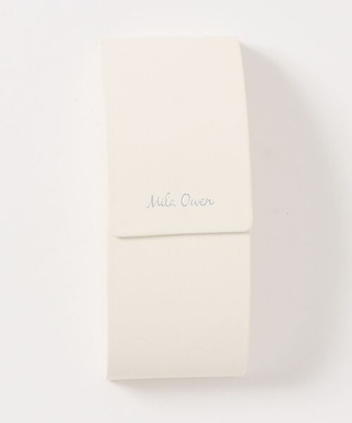 Mila Owen（ミラオーウェン）の「スリムメタルダテメガネ（メガネ・レディース・シルバー/ゴールド・FREE）」の5枚目の写真