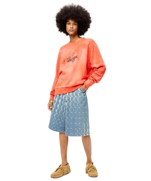 LOEWE（ロエベ）の「パウラズ イビザ タイダイ スウェットシャツ (コットン)（スウェット・メンズ・オレンジ系その他・MEDIUM）」の9枚目の写真