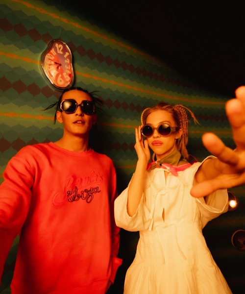 LOEWE（ロエベ）の「パウラズ イビザ タイダイ スウェットシャツ (コットン)（スウェット・メンズ・オレンジ系その他・MEDIUM）」の3枚目の写真