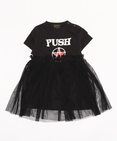 BIG FIELD(ビッグフィールド)の「チュールワンピース(90~150cm)(ワンピース・キッズ・ブラック/オフホワイト/オレンジ/ライトブルー・100/110/120/90/130/140/150)」の8枚目の写真