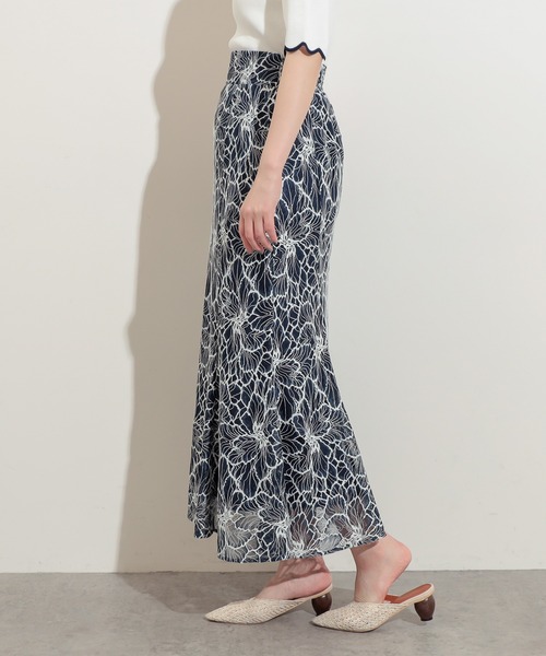 セール】大花レースレディスカート（スカート）｜natural couture