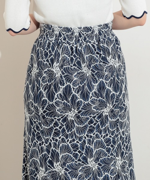 セール】大花レースレディスカート（スカート）｜natural couture