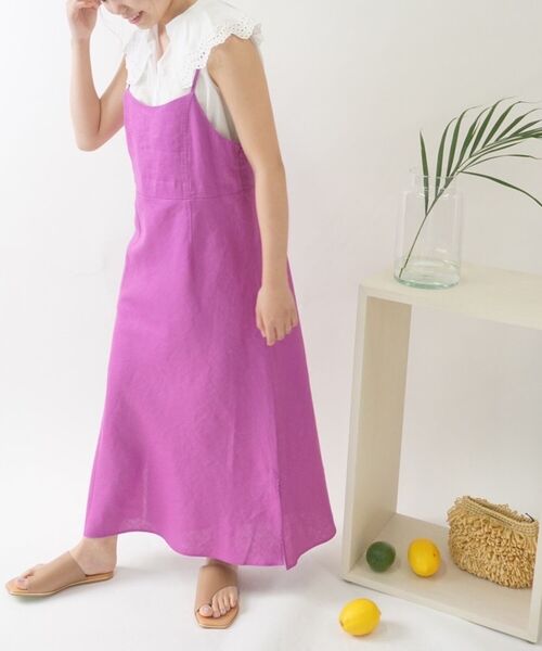 NOLLEY’S(ノーリーズ)の「ローン衿刺繍ノースリーブブラウス(シャツ/ブラウス・レディース・ホワイト/ブラック・38)」の8枚目の写真
