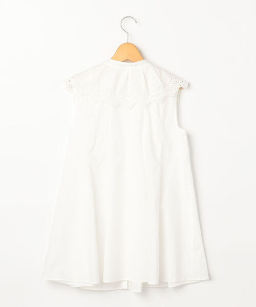 NOLLEY’S(ノーリーズ)の「ローン衿刺繍ノースリーブブラウス(シャツ/ブラウス・レディース・ホワイト/ブラック・38)」の21枚目の写真