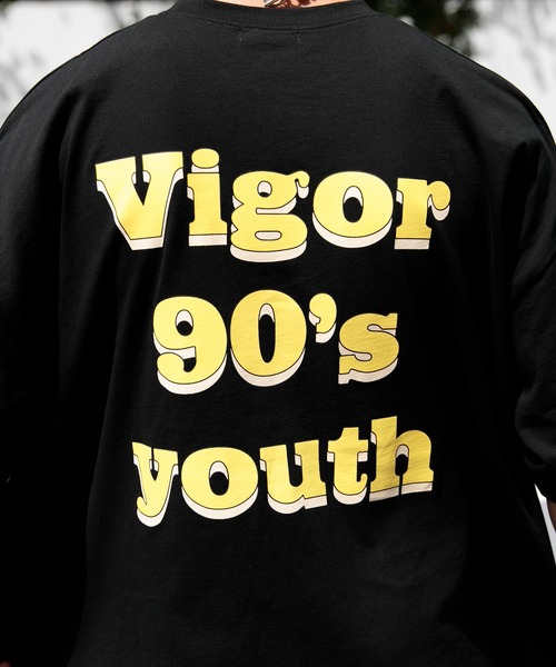 Adoon plain（アドーンプレーン）の「【Adoon plain】ロゴアソートオーバーT（Tシャツ/カットソー・メンズ・ホワイト/オフホワイト/ブラック/ネイビー/ダークブルー・MEDIUM/LARGE）」の9枚目の写真