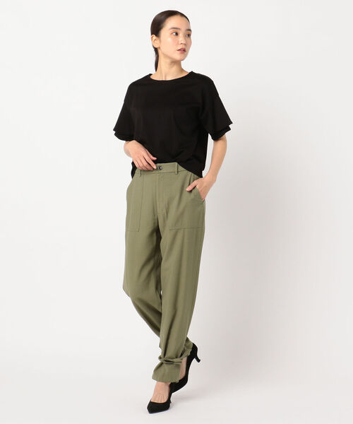 fredy repit（フレディレピ）の「ヘムタブベイカーパンツ（カーゴパンツ・レディース・ベージュ/カーキ・36/38）」の7枚目の写真