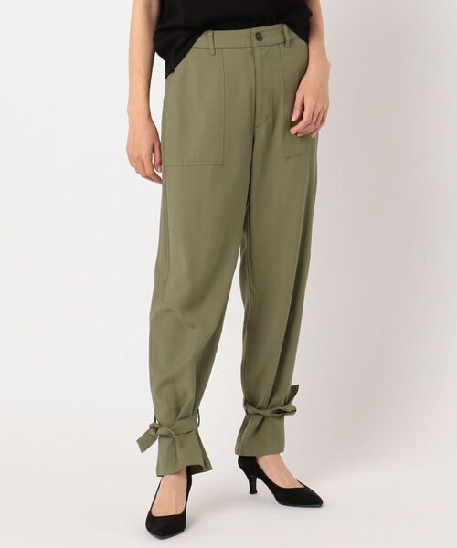 fredy repit（フレディレピ）の「ヘムタブベイカーパンツ（カーゴパンツ・レディース・ベージュ/カーキ・36/38）」の4枚目の写真