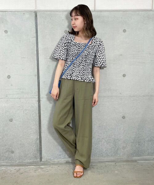 fredy repit（フレディレピ）の「ヘムタブベイカーパンツ（カーゴパンツ・レディース・ベージュ/カーキ・36/38）」の21枚目の写真