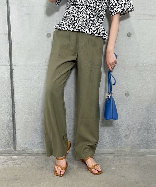 fredy repit（フレディレピ）の「ヘムタブベイカーパンツ（カーゴパンツ・レディース・ベージュ/カーキ・36/38）」の13枚目の写真