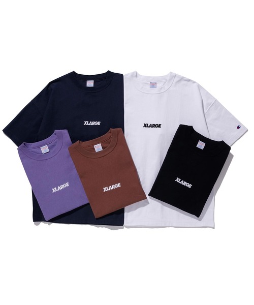 XLARGE（エクストララージ）の「XLARGE × CHAMPION REVERSE WEAVE S/S TEE（Tシャツ/カットソー・メンズ・ホワイト/ブラック/ネイビー/ブラウン/ライトパープル・SMALL/MEDIUM/LARGE/X-LARGE）」の16枚目の写真