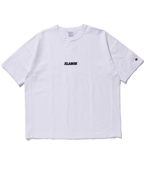 XLARGE（エクストララージ）の「XLARGE × CHAMPION REVERSE WEAVE S/S TEE（Tシャツ/カットソー・メンズ・ホワイト/ブラック/ネイビー/ブラウン/ライトパープル・SMALL/MEDIUM/LARGE/X-LARGE）」の17枚目の写真