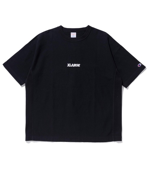 XLARGE（エクストララージ）の「XLARGE × CHAMPION REVERSE WEAVE S/S TEE（Tシャツ/カットソー・メンズ・ホワイト/ブラック/ネイビー/ブラウン/ライトパープル・SMALL/MEDIUM/LARGE/X-LARGE）」の18枚目の写真