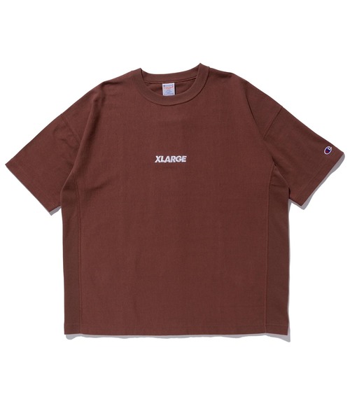 XLARGE（エクストララージ）の「XLARGE × CHAMPION REVERSE WEAVE S/S TEE（Tシャツ/カットソー・メンズ・ホワイト/ブラック/ネイビー/ブラウン/ライトパープル・SMALL/MEDIUM/LARGE/X-LARGE）」の20枚目の写真