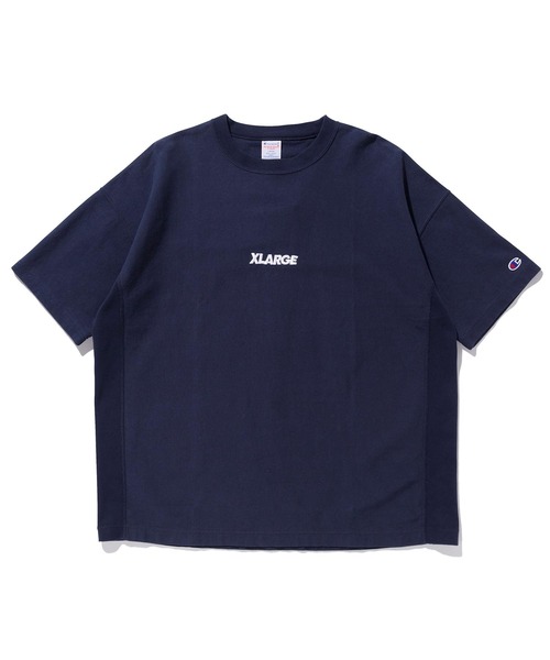 XLARGE（エクストララージ）の「XLARGE × CHAMPION REVERSE WEAVE S/S TEE（Tシャツ/カットソー・メンズ・ホワイト/ブラック/ネイビー/ブラウン/ライトパープル・SMALL/MEDIUM/LARGE/X-LARGE）」の21枚目の写真