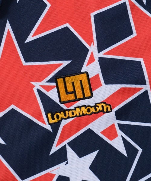 Loudmouth(ラウドマウス)の「LOUDMOUTH/ラウドマウス ゴルフウェア ブランド ロゴ刺繍 総柄 吸汗速乾 UVカット 半袖 ポロシャツ(ポロシャツ・メンズ・ホワイト×ブラック/ブルー系その他2・LL/M/XL/XXL/L)」の16枚目の写真