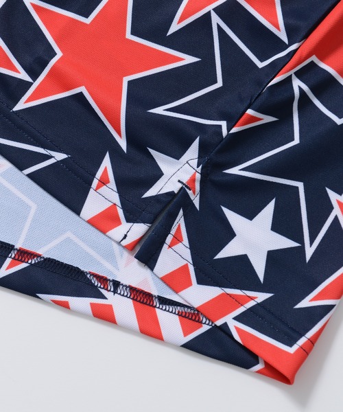 Loudmouth(ラウドマウス)の「LOUDMOUTH/ラウドマウス ゴルフウェア ブランド ロゴ刺繍 総柄 吸汗速乾 UVカット 半袖 ポロシャツ(ポロシャツ・メンズ・ホワイト×ブラック/ブルー系その他2・LL/M/XL/XXL/L)」の19枚目の写真