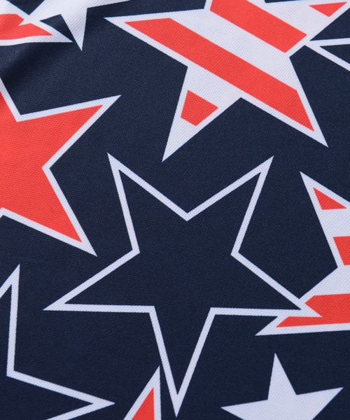 Loudmouth(ラウドマウス)の「LOUDMOUTH/ラウドマウス ゴルフウェア ブランド ロゴ刺繍 総柄 吸汗速乾 UVカット 半袖 ポロシャツ(ポロシャツ・メンズ・ホワイト×ブラック/ブルー系その他2・LL/M/XL/XXL/L)」の20枚目の写真