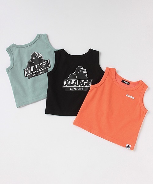 XLARGE KIDS（エクストララージキッズ）の「【吸水・速乾】OGゴリラタンクトップ（タンクトップ・キッズ・ブラック/オレンジ/ブルーグリーン・110cm/130cm/90cm/100cm/140cm/80ｃｍ/120cm）」の13枚目の写真