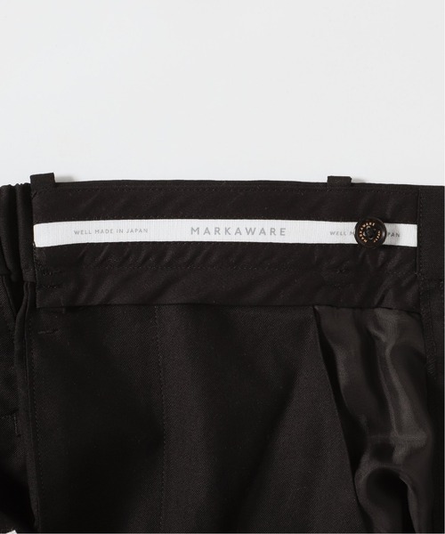 markaware（マーカウェア）の「【MARKAWARE / マーカウェア】ORGANIC WOOL TROPICAL CLASSIC FIT TROUSERS（その他パンツ・メンズ・ブラック/ライトグレー/ブラウン/カーキ/ネイビー・1/3/2）」の16枚目の写真