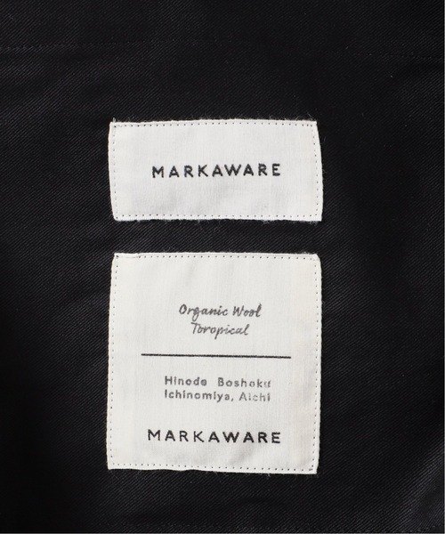 MARKAWARE / マーカウェア】ORGANIC WOOL TROPICAL CLASSIC FIT